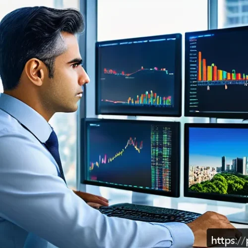 CFA 이론과 실무의 차이 - A professional Brazilian financial analyst in a modern office environment, reviewing complex financi...
